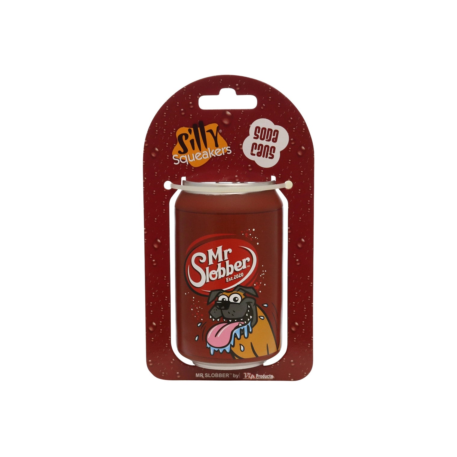 Tuffy Dog Toys - Silly Squeaker Soda Can Mr Slobber