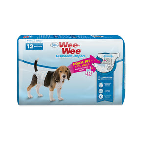 Four Paws - Wee-Wee Disposable Dog Diapers