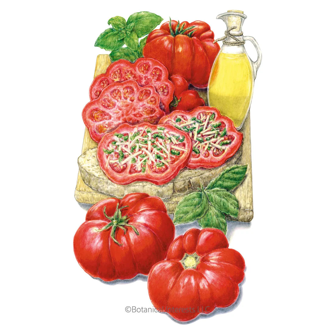 Botanical Interests, Inc. - Costoluto Genovese Pole Tomato Seeds