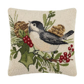 Peking Handicraft - Pillow Hook Winter Chickadee