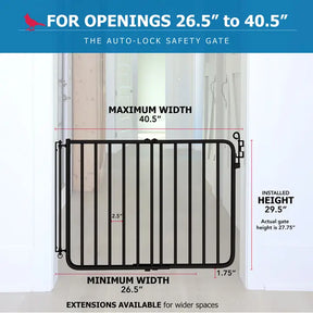 Cardinal Gates Auto-Lock Pet Safety Gate