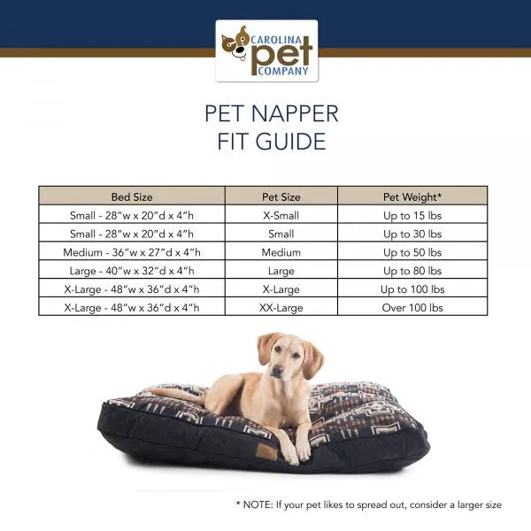 Carolina Pet - Pendleton Napper Zion Dog Bed