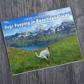 Calendar 2025 -Dogs Pooping in Beautiful Places