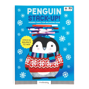 Stack-up Wooden Penguin Balancing Game