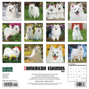 2024 American Eskimos Calendar