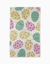 Geometry - Tea Towel Colorful Easter Eggs