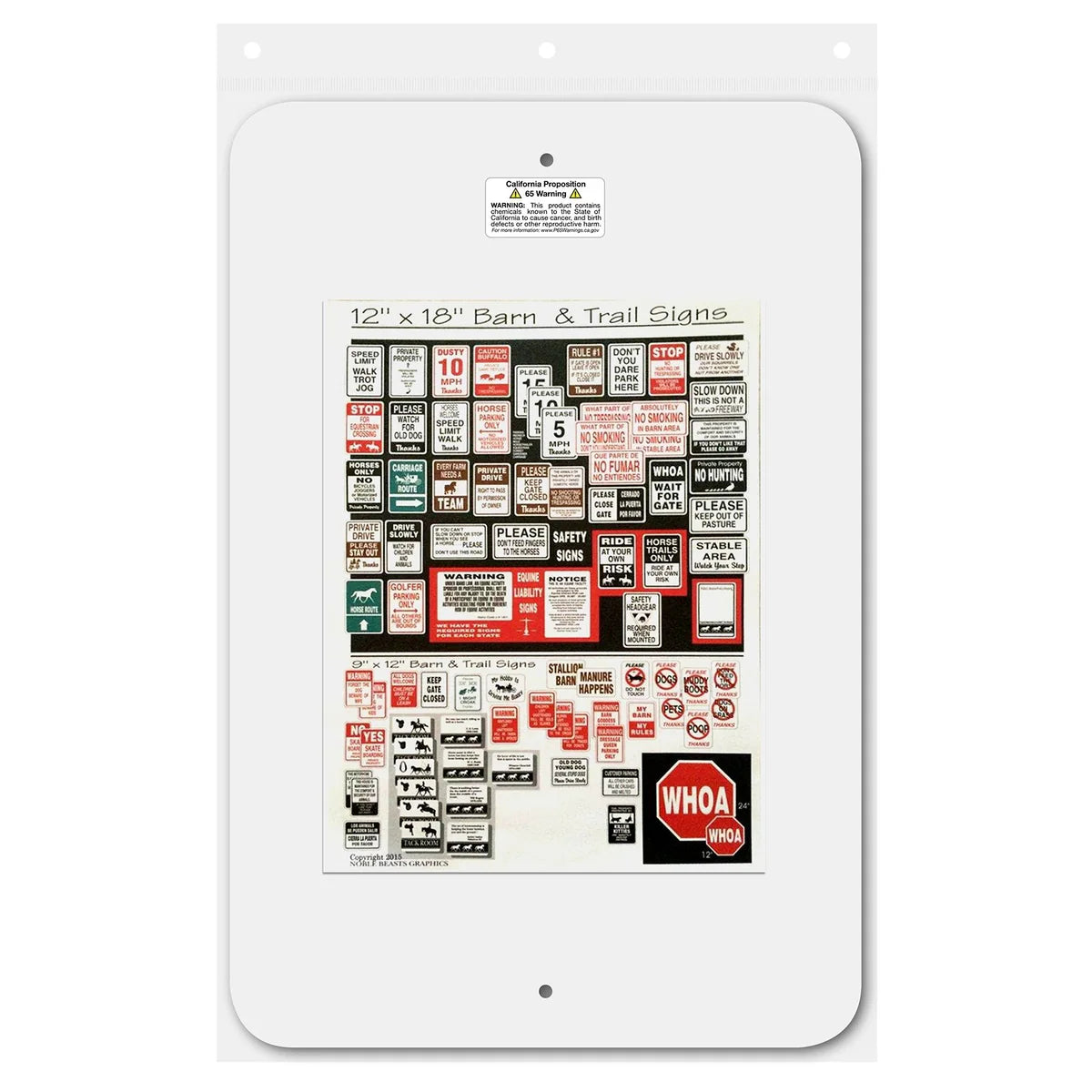 Noble Beasts - Sign Absolutely No Smoking In Stable Area