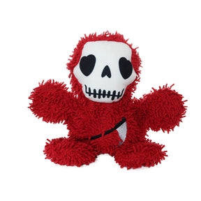 Tuffy Dog Toys - Mighty Microfiber Ball Halloween Grim Reaper Squeaky Dog Toy