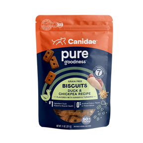 Canidae - Grain-Free Pure Heaven Biscuits with Duck & Chickpeas Crunchy Dog Treats