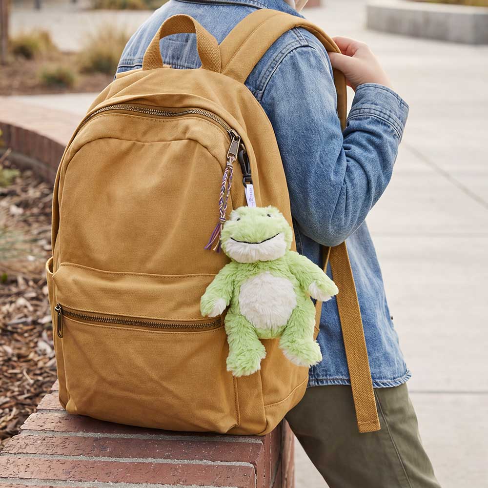 Warmies Bag Charm Frog