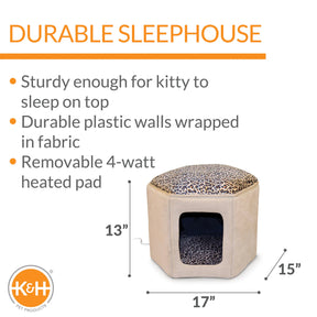 Central Pet Home Essentials - Thermo-Kitty Sleep House Hex