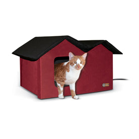 K&H Central Pet Home Essentials - Thermo Outdoor Kitty House Extra-Wide (Heated) - Southern Agriculture 