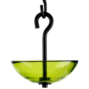 Couronne Co - Bird Feeder Mosiac Birds Single Hanging Poppy