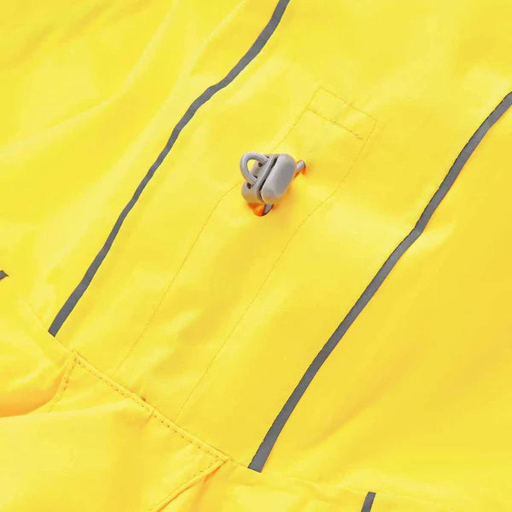 Blueberry Pet - Dog Reflective Raincoat Yellow
