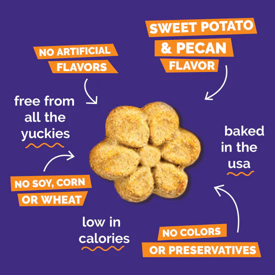 Fruitables - Sweet Potato & Pecan Crunchy Dog Treats