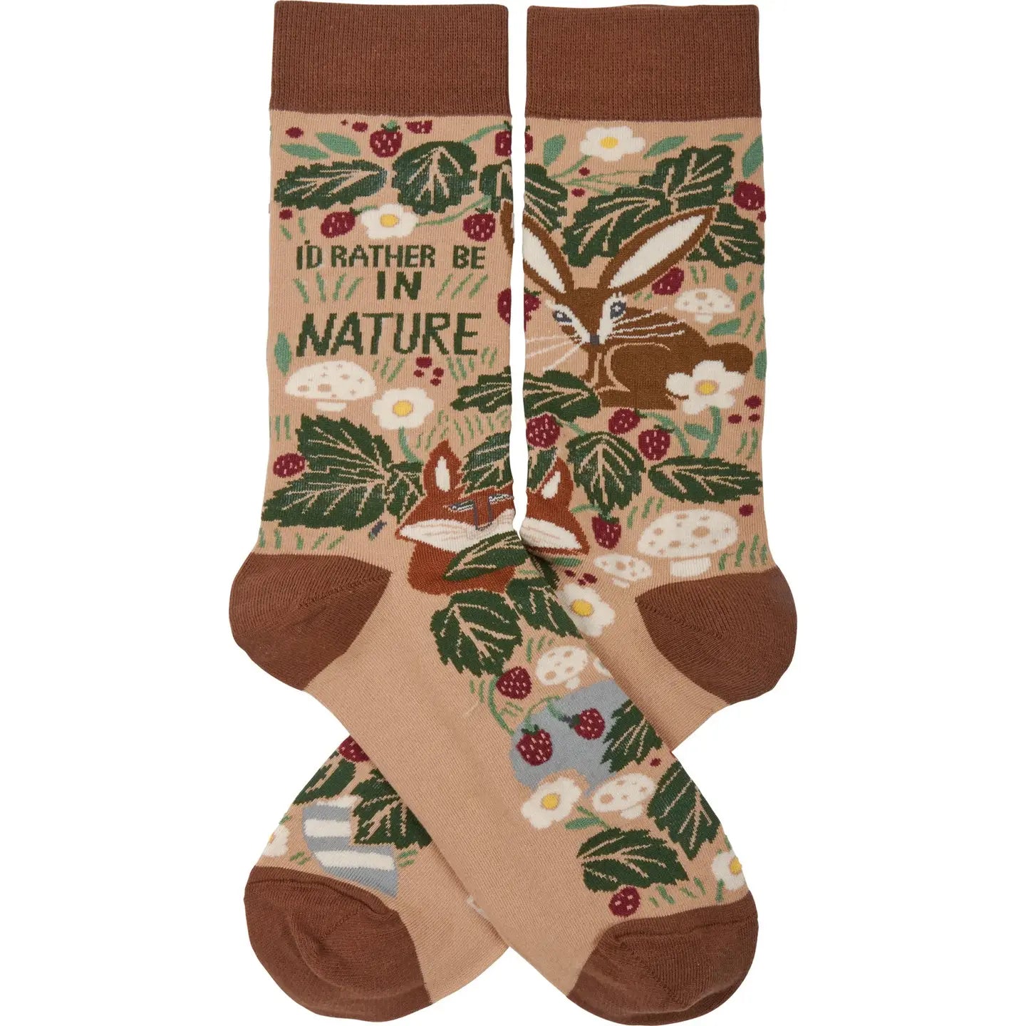 Primitives by Kathy - Socks I'd Rather Be In Nature