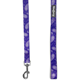 Violet | Paisley Print Dog Leash