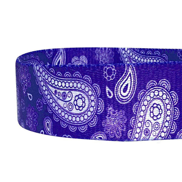 Violet | Paisley Print Dog Leash