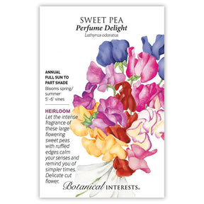 Botanical Interests, Inc. - Sweet Pea Perfume Delight Blend Seeds