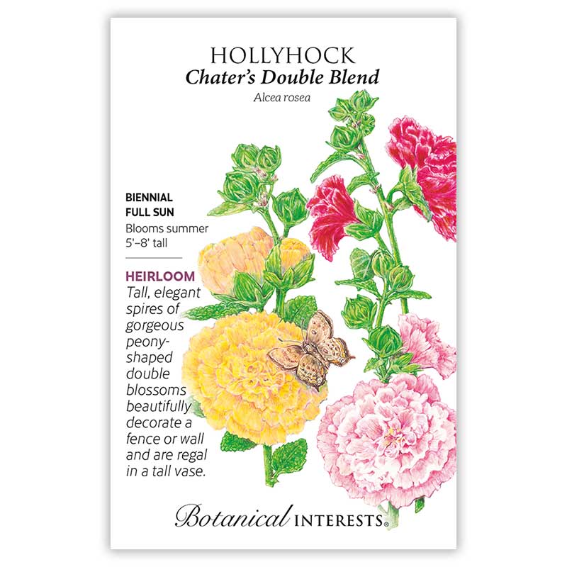 Chater's Double Hollyhock Seeds