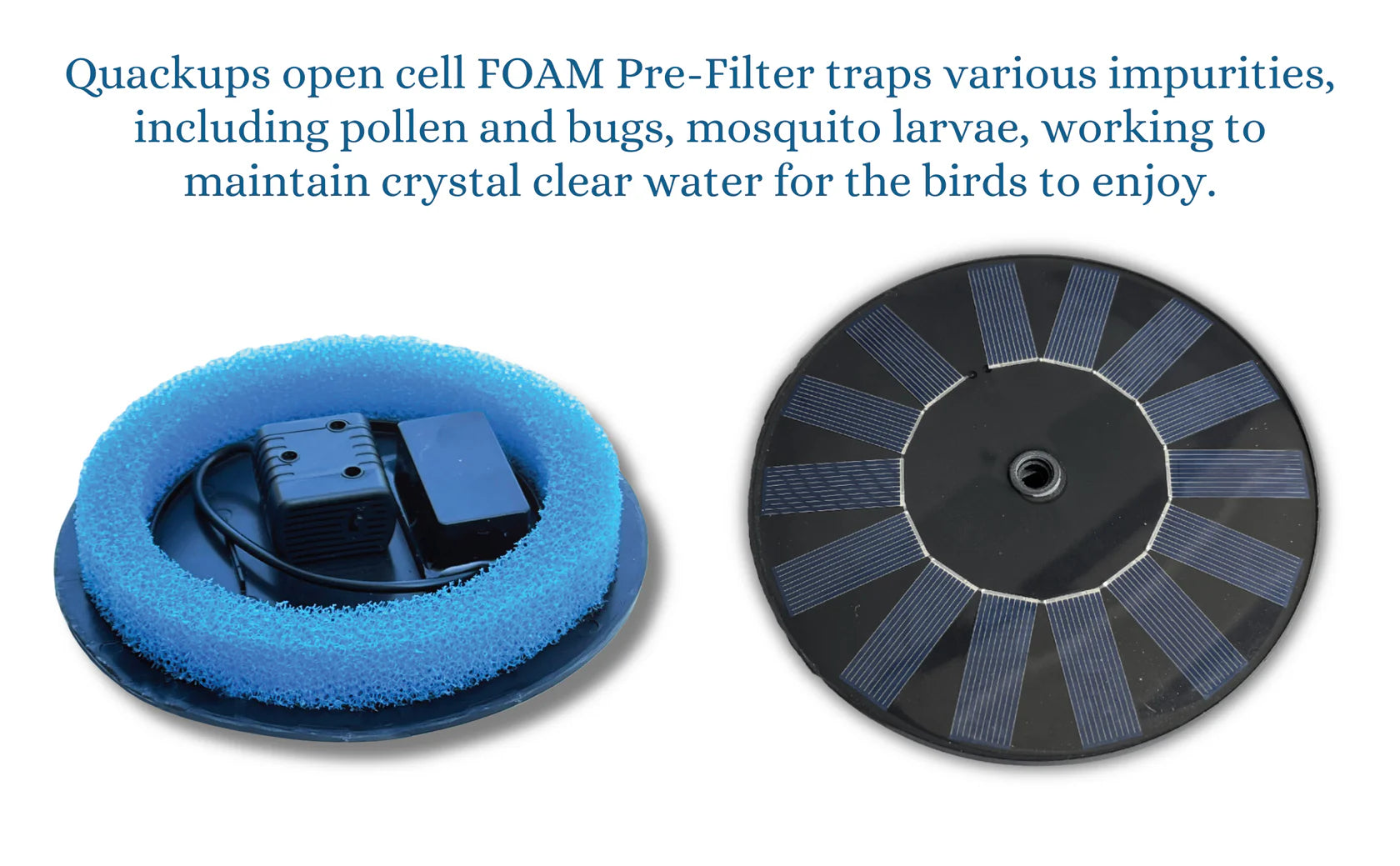 Replacement Foam Pre-Filters for Bubbler Bird Bath