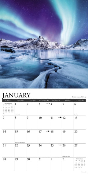 2024 Northern Lights Calendar