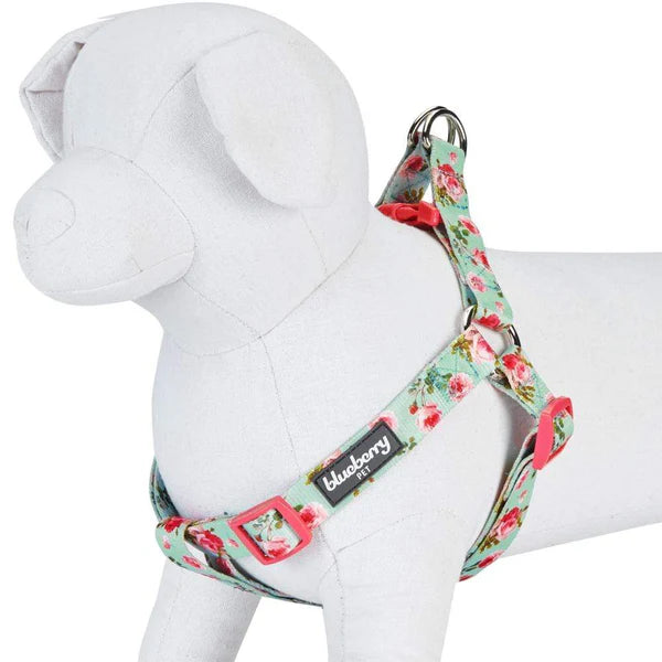 Turquoise | Petal Paws Floral Dog Harness