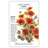 Botanical Interests, Inc. - Goblin Gaillardia Seeds
