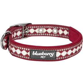 Blueberry Pet - Blueberry Pet - Dog Collar Soft 3M Reflective