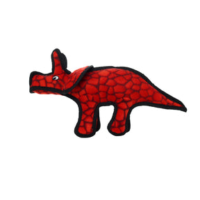 Tuffy Dog Toys - Tuffy Jr Dinosaur Triceratops