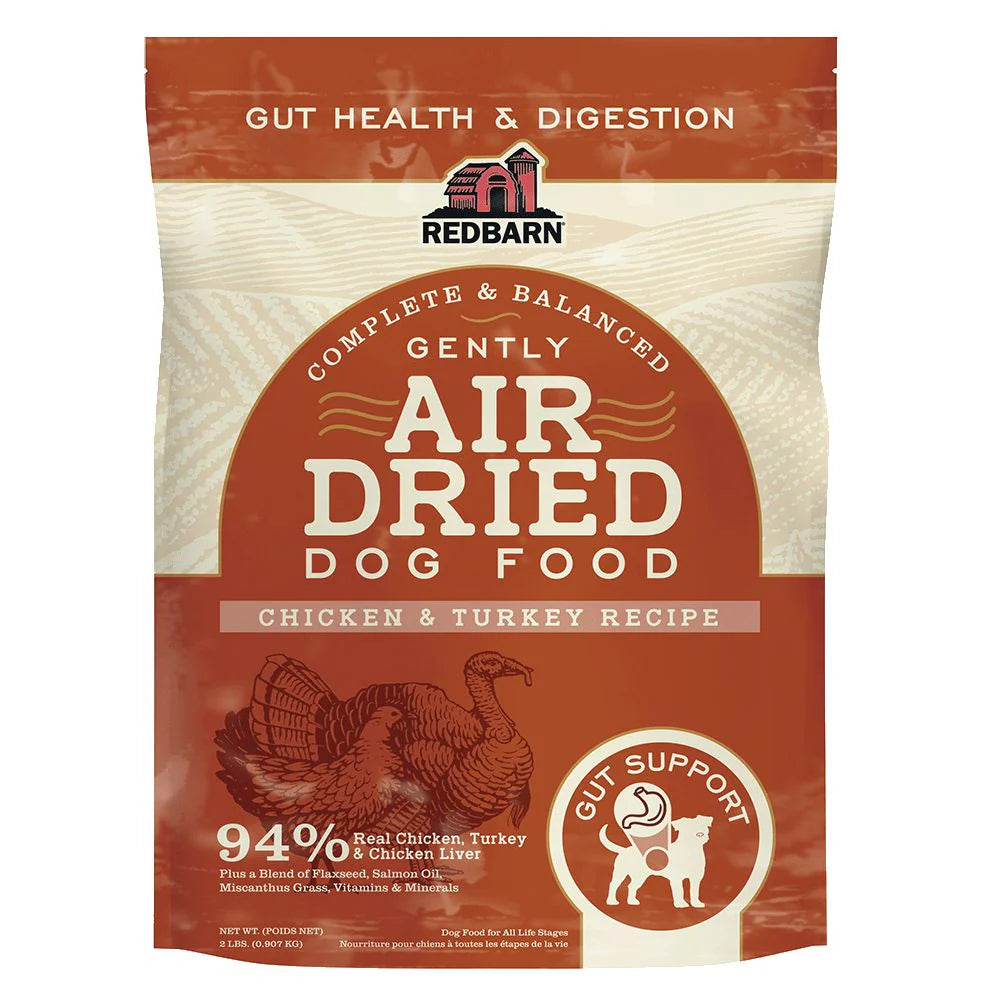 Redbarn - Air Dried Gut Support Chicken & Turkey Dog Food Can