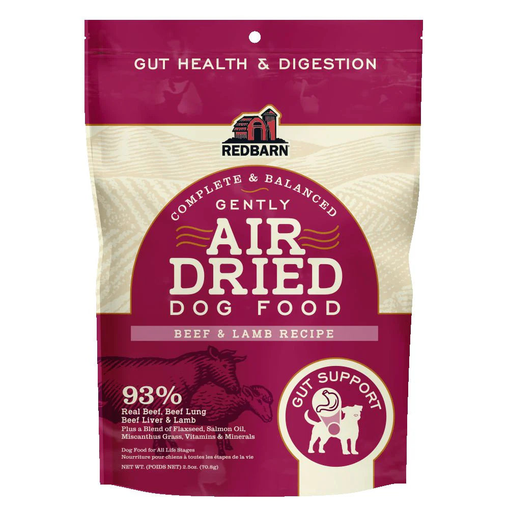 Redbarn - Air Dried Gut Support Beef & Lamb Dog Food Can