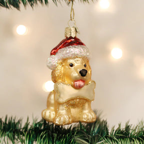 Old World Christmas - Jolly Pup Ornament