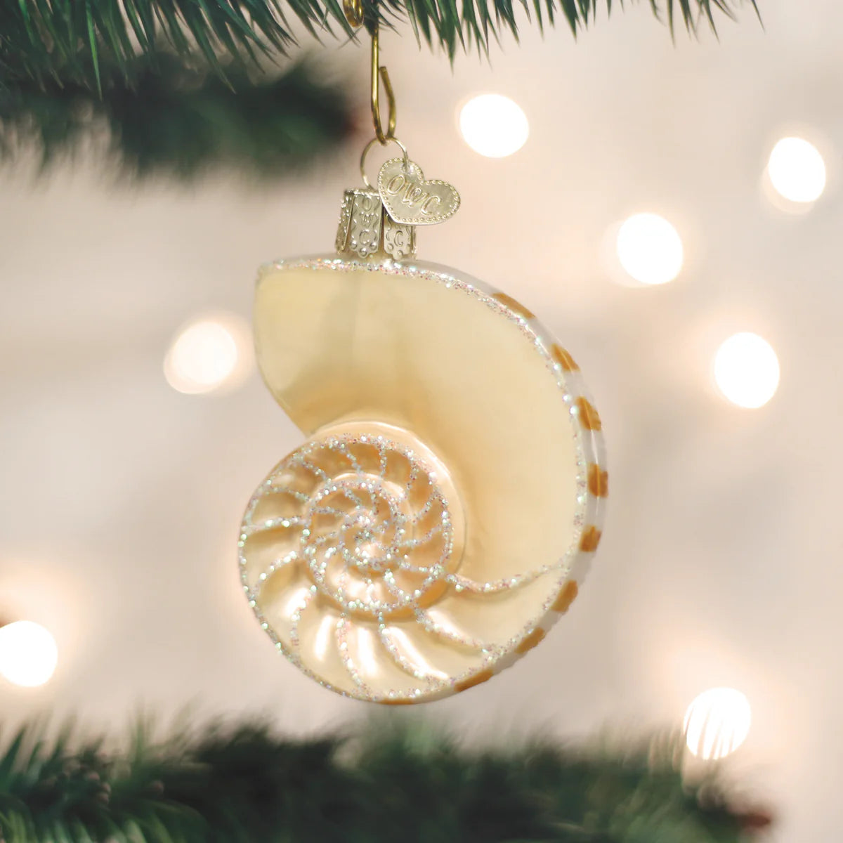 Old World Christmas - Nautilus Shell Ornament