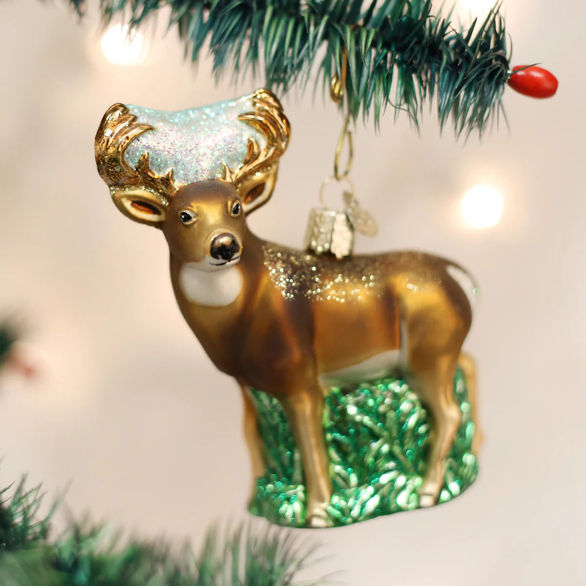 Old World Christmas - Whitetail Deer Ornament