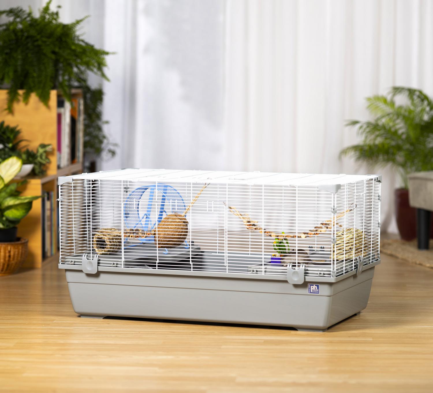 Prevue Hendryx - Climb & Hide Coco Cave With Wood Stick Ladder