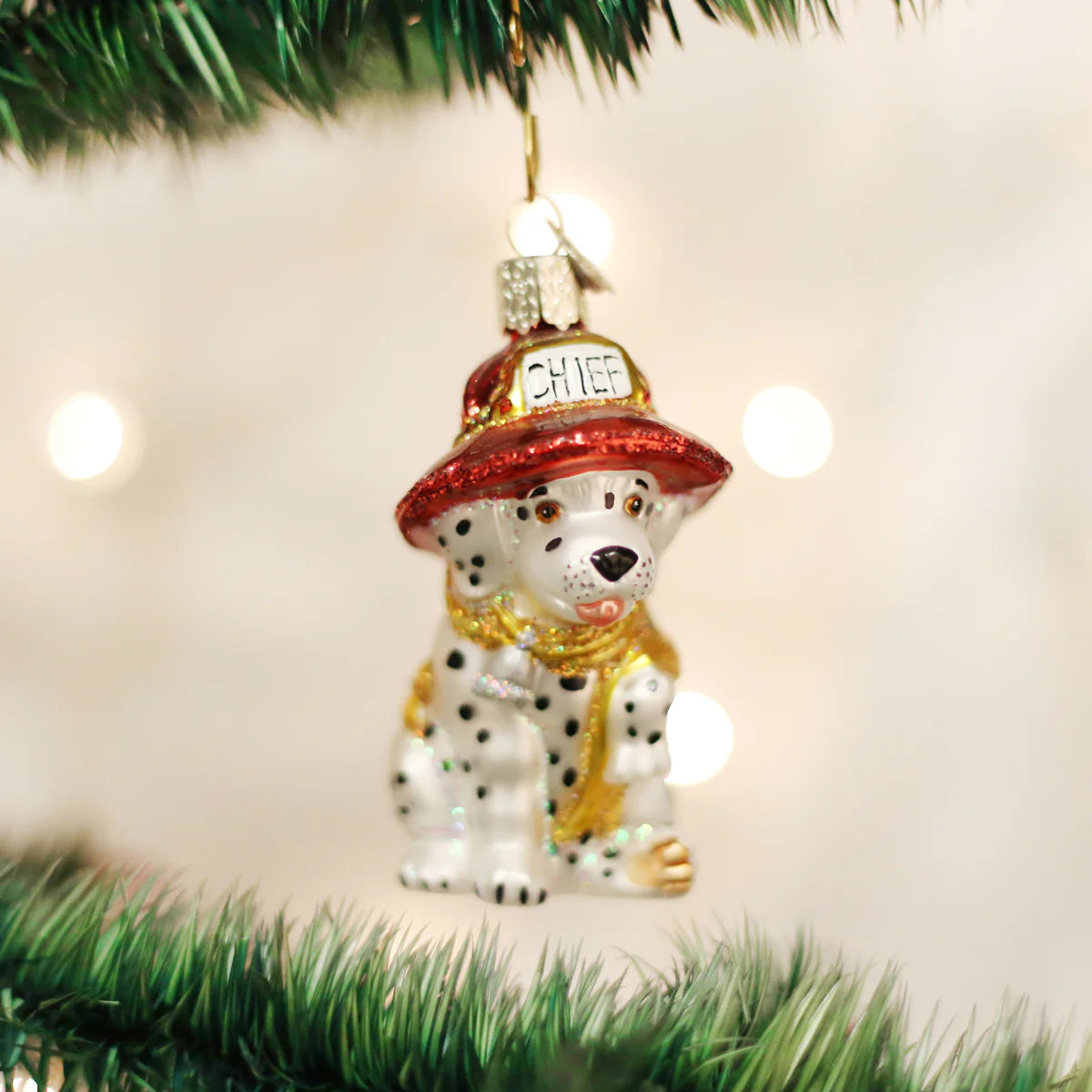 Old World Christmas - Dalmatian Pup Ornament