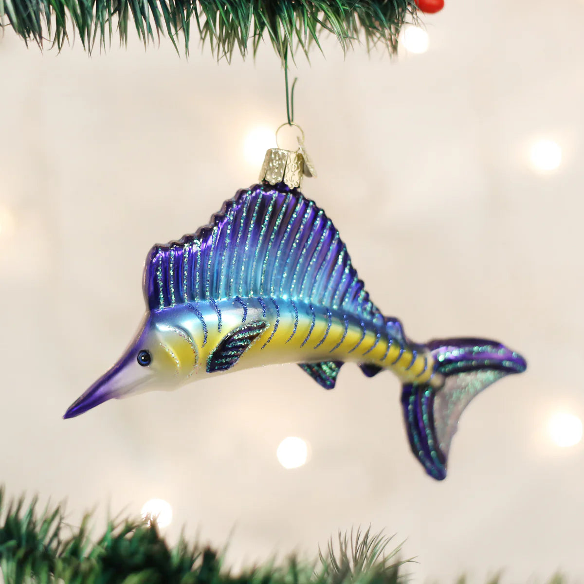 Old World Christmas - Sailfish Ornament