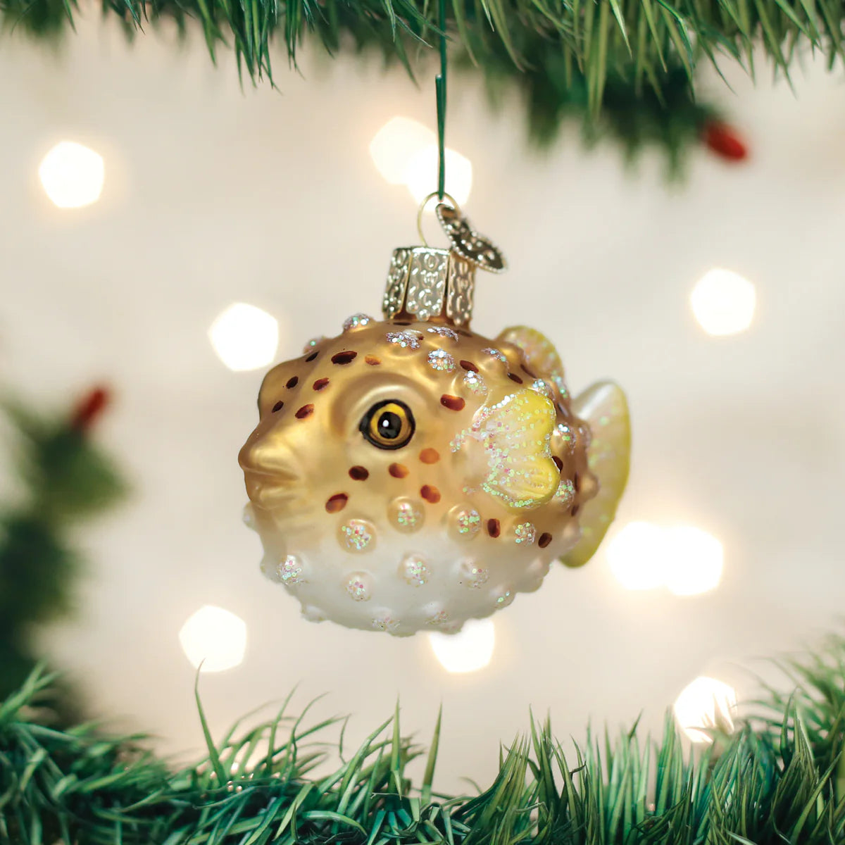 Old World Christmas - Pufferfish Ornament