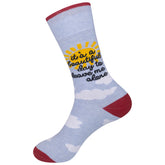 Funatic - Socks It's A Beautiful Day To Leave Me Alone Sunshine