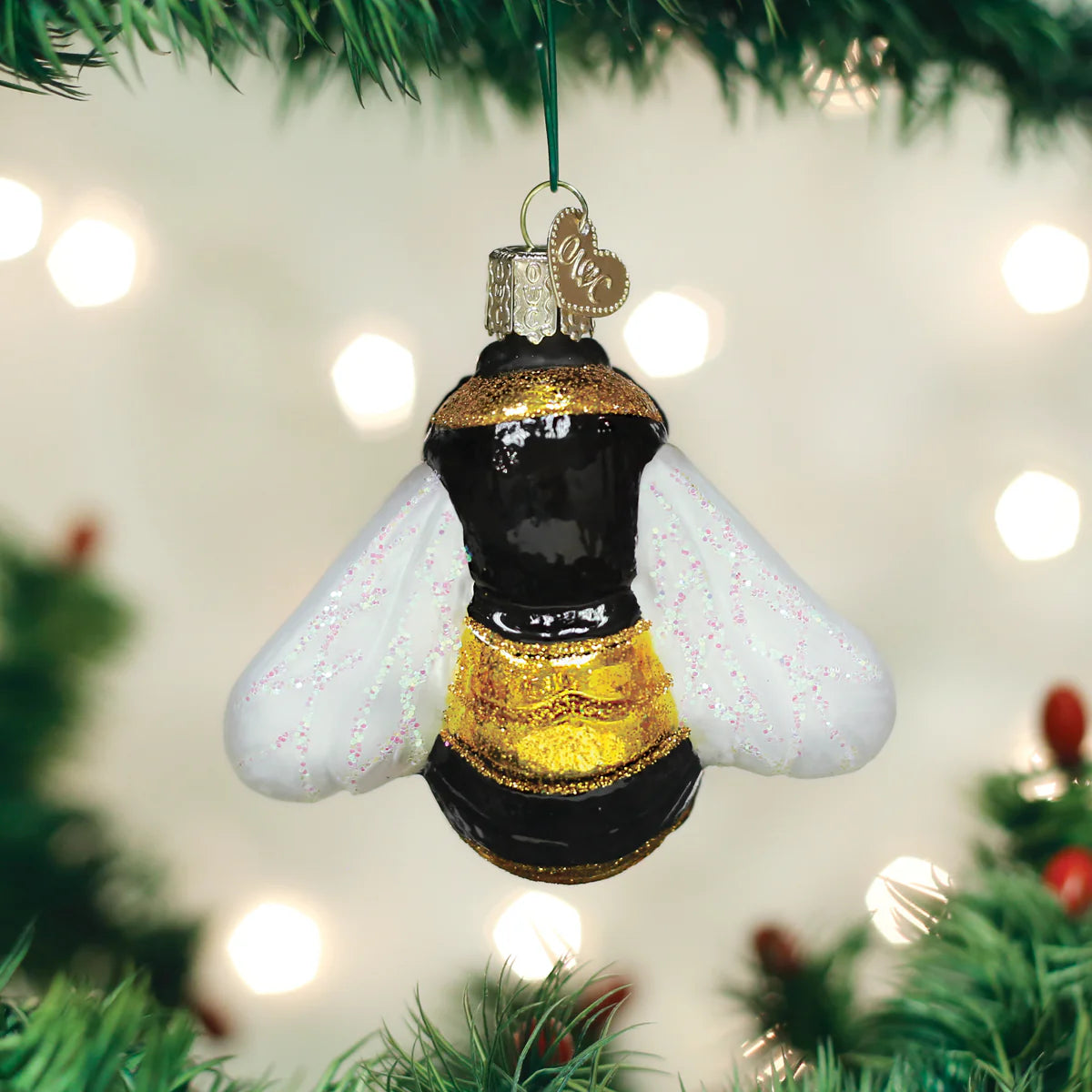 Old World Christmas - Bumblebee Ornament