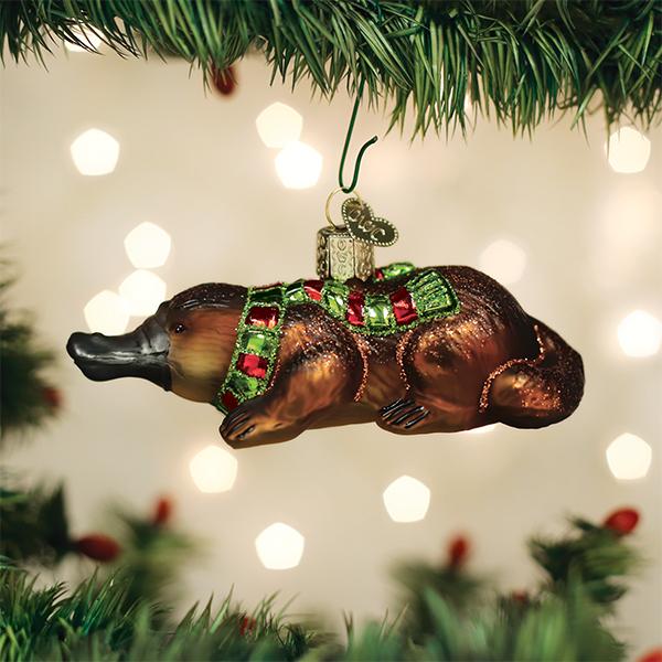 Old World Christmas - Platypus Ornament