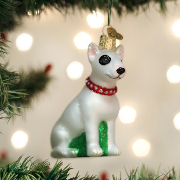 Old World Christmas - Bull Terrier Ornament