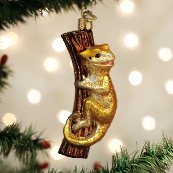 Old World Christmas - Bearded Dragon Ornament