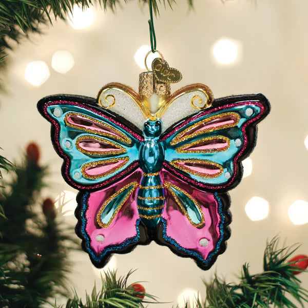 Old World Christmas - Fanciful Butterfly Ornament