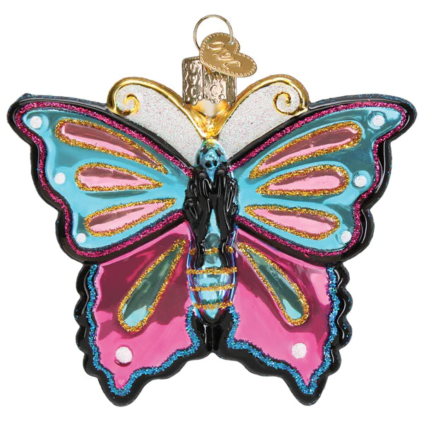 Old World Christmas - Fanciful Butterfly Ornament