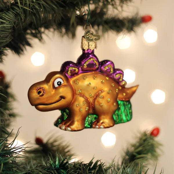 Old World Christmas - A-roarable Stegosaurus Ornament
