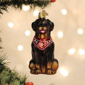 Old World Christmas - Rottweiler Ornament