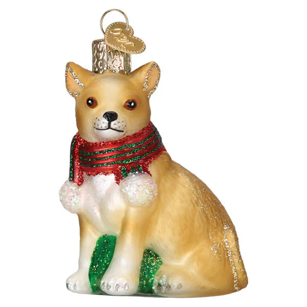 Old World Christmas - Chubby Chihuahua Ornament