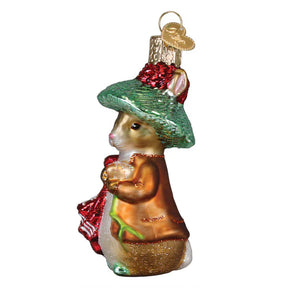 Old World Christmas - Ornament Glass Benjamin Bunny